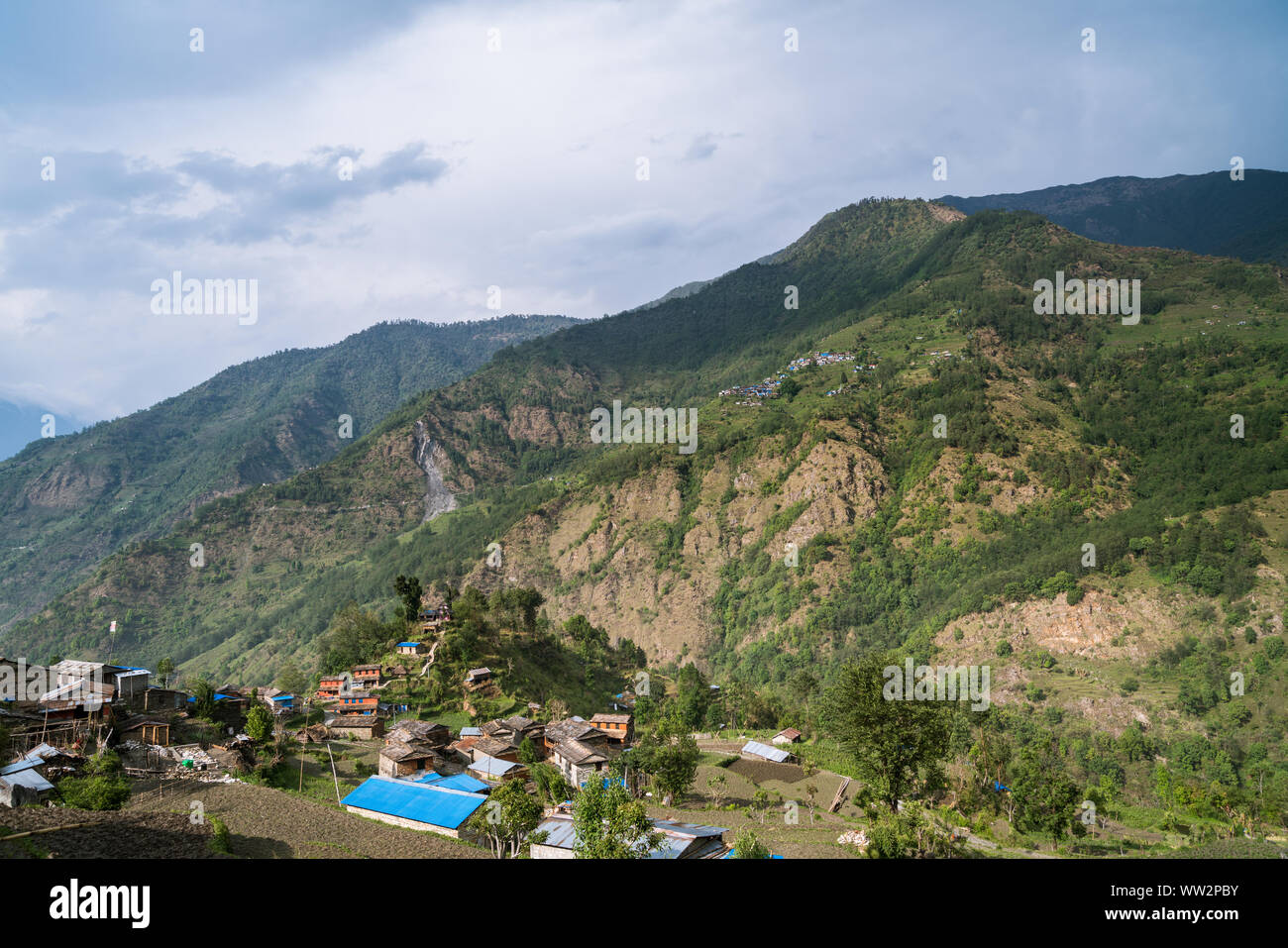 Rishi Khola Reshi River Khola in Nepali Meaning a Small Stream Stock Photo  - Image of resorts, name: 128497532