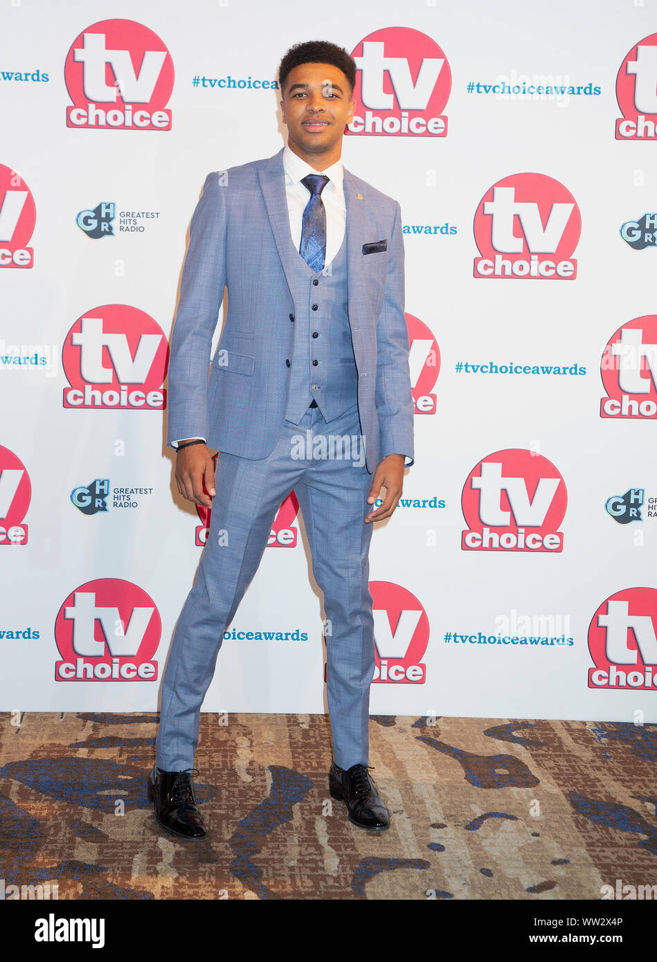 London, UK. Olivia Bromley at TV Choice Awards 2019- Red Carpet
