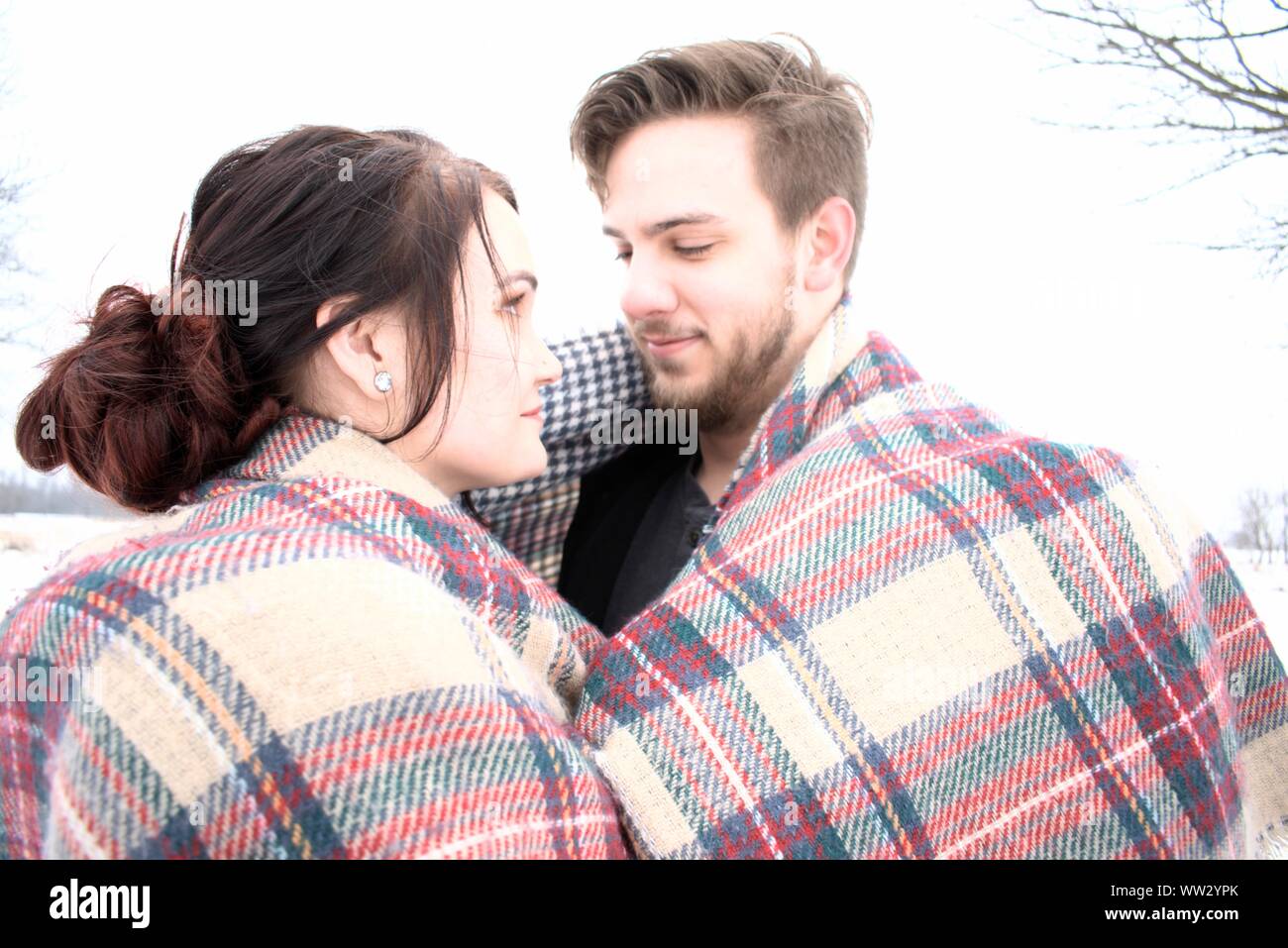 Young Love Stock Photo