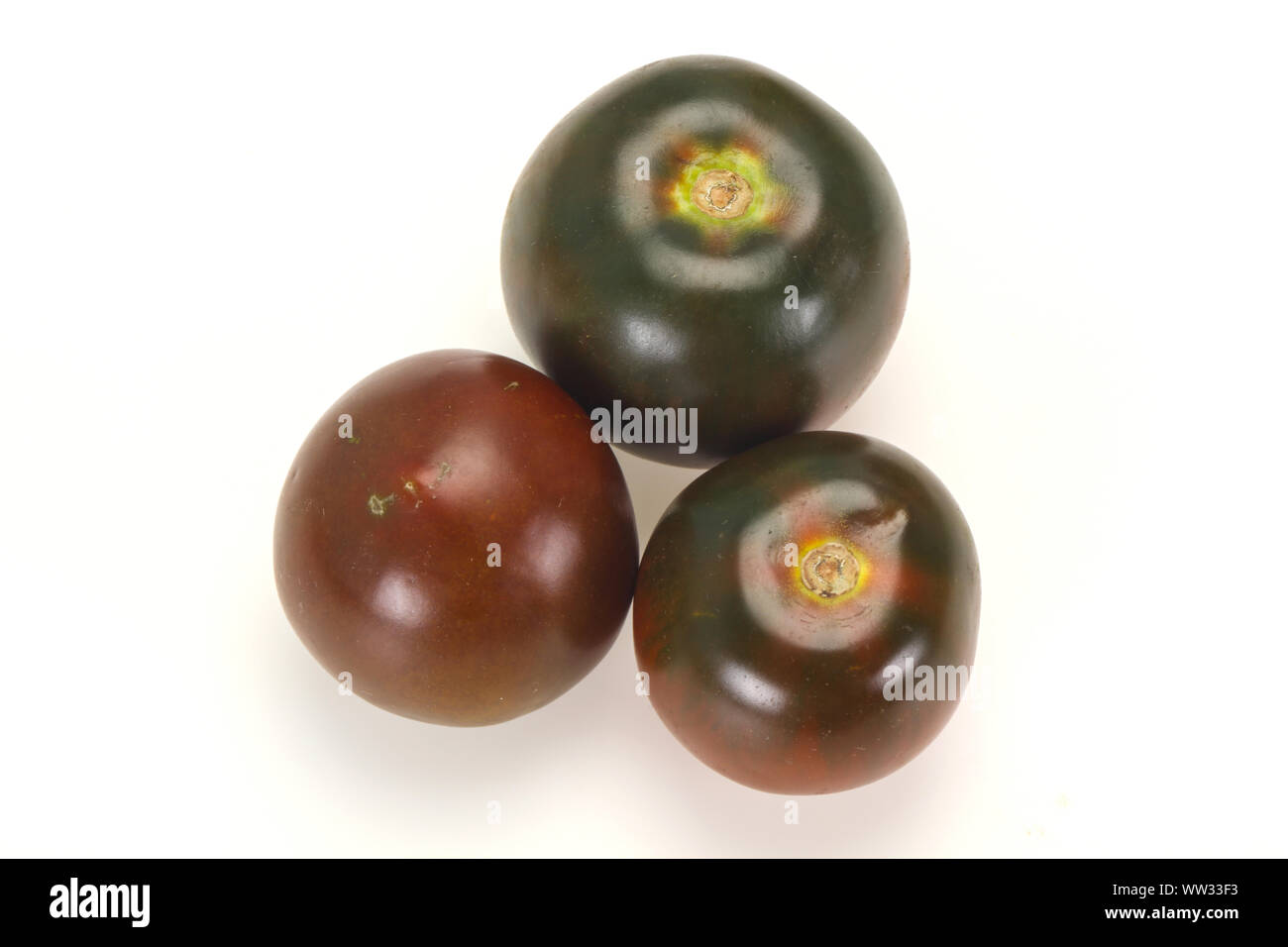 Black tomato tasty fresh ripe Kumato Stock Photo Alamy