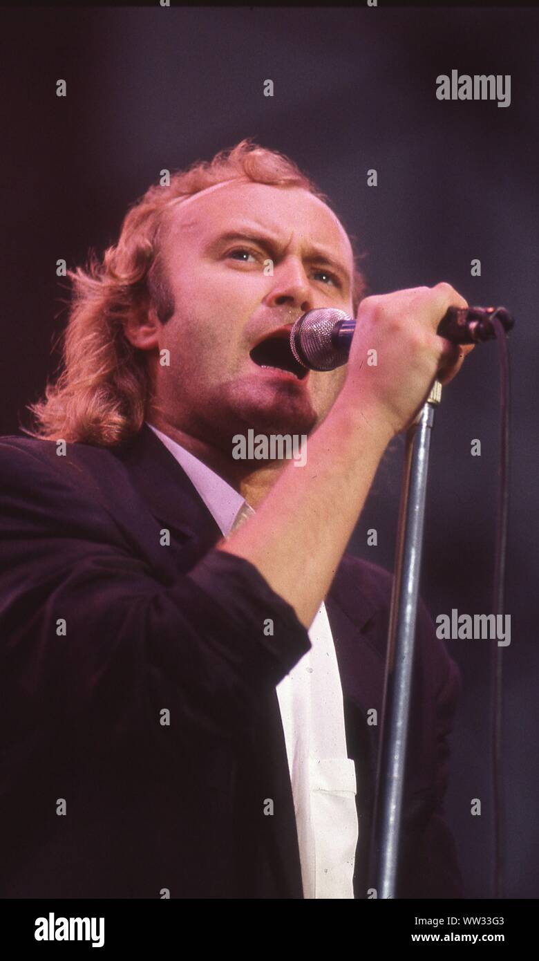 Phil Collins in Leeds/pic Simon Dewhurst Stock Photo