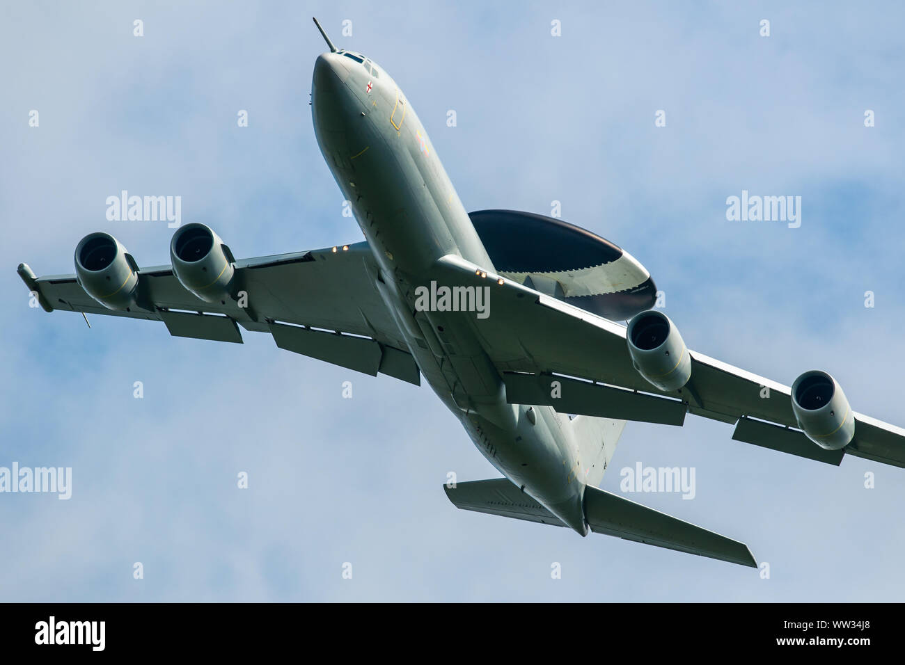 Royal Air Force Boeing E 3d Sentry Aew 1 Awacs Aircraft Of 8sqn And 23sqn Based At Raf Waddington In Lincolnshire England Stock Photo Alamy