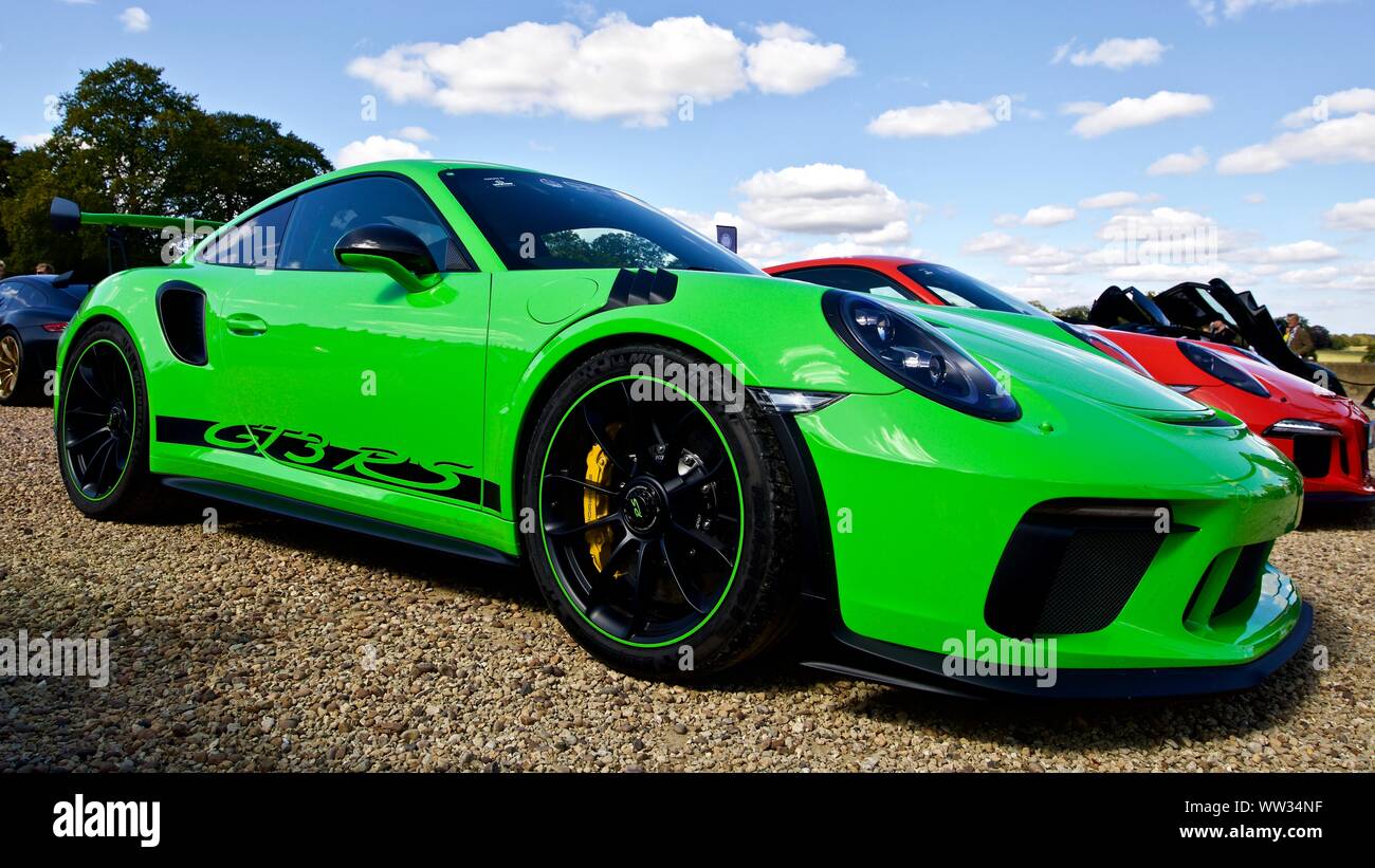 Porsche 911 Gt3 Rs In Lizard Green On Show At The Concours D