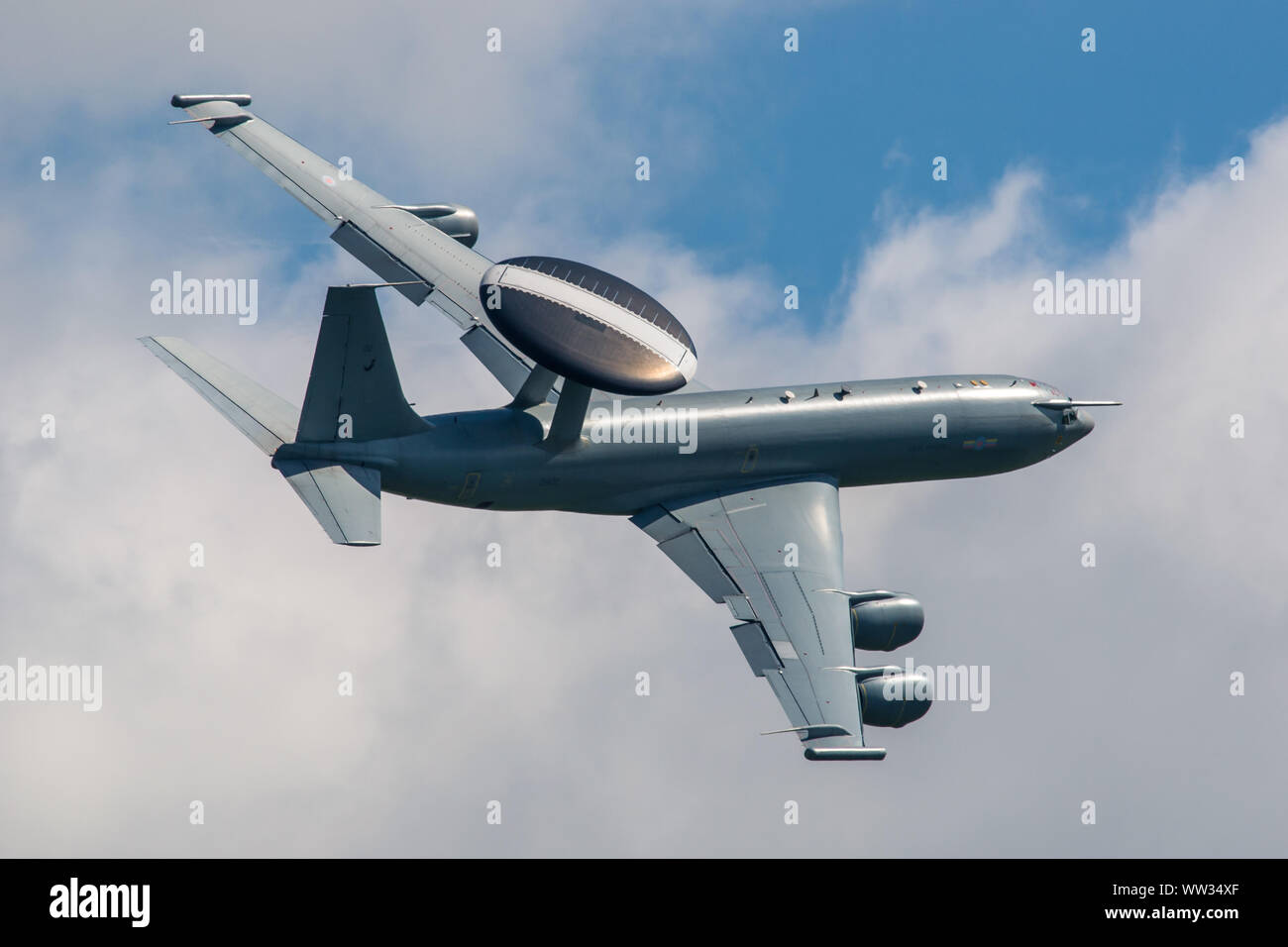 Royal Air Force Boeing E 3d Sentry Aew 1 Awacs Aircraft Of 8sqn And 23sqn Based At Raf Waddington In Lincolnshire England Stock Photo Alamy