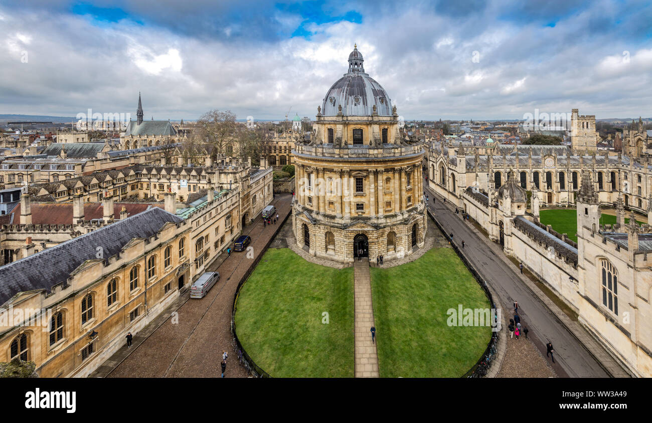 Radcliffe Camera, Oxford University, UK. Stock Photo