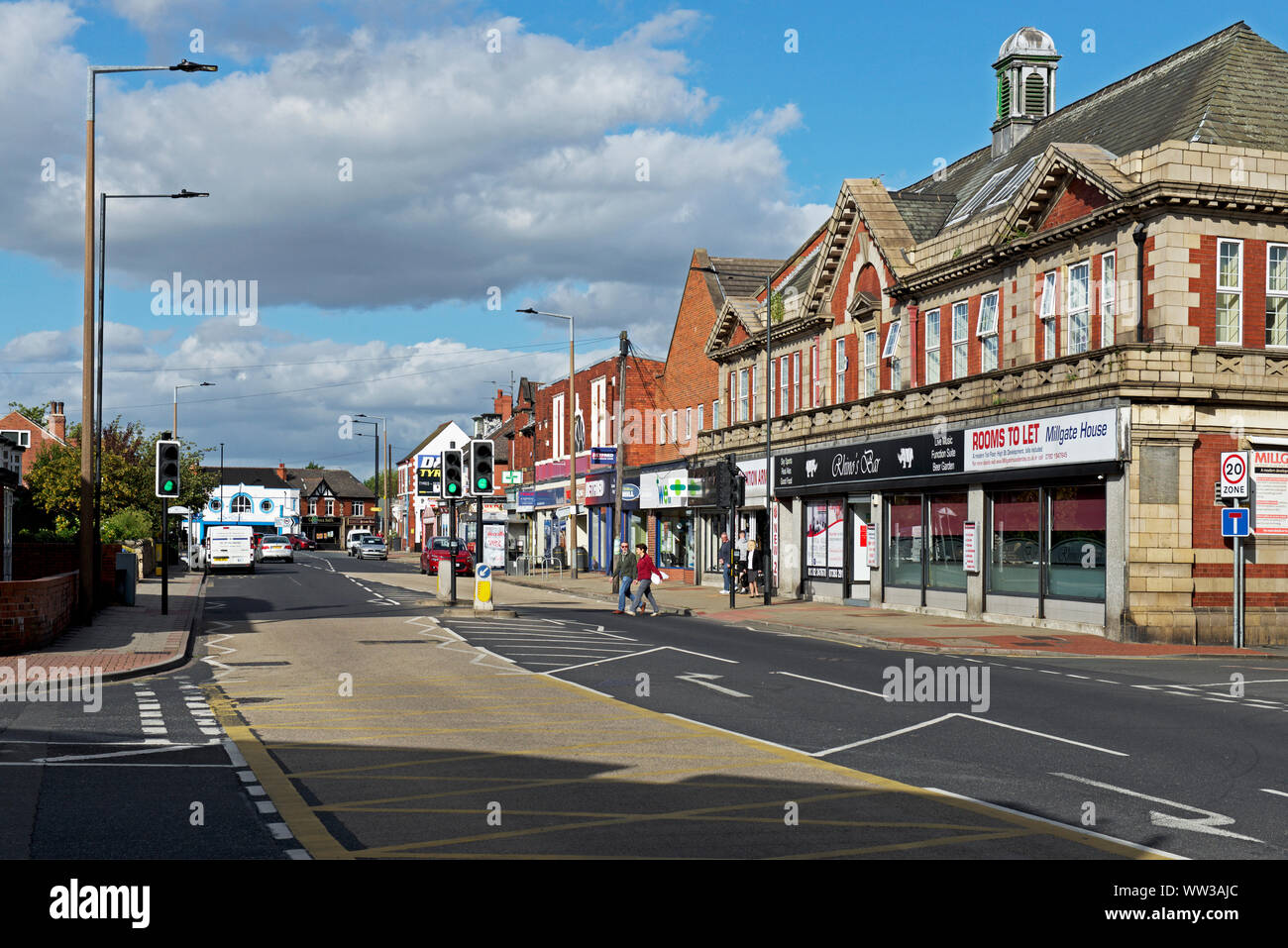 Doncaster high street hires stock photography and images Alamy