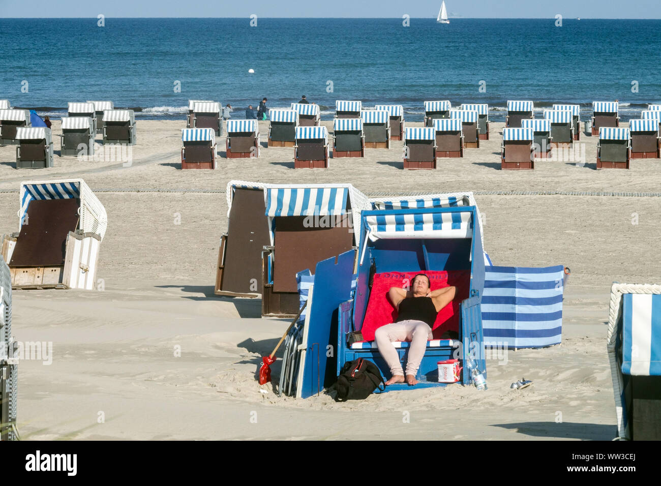 German beach chair hi res stock photography and images Alamy