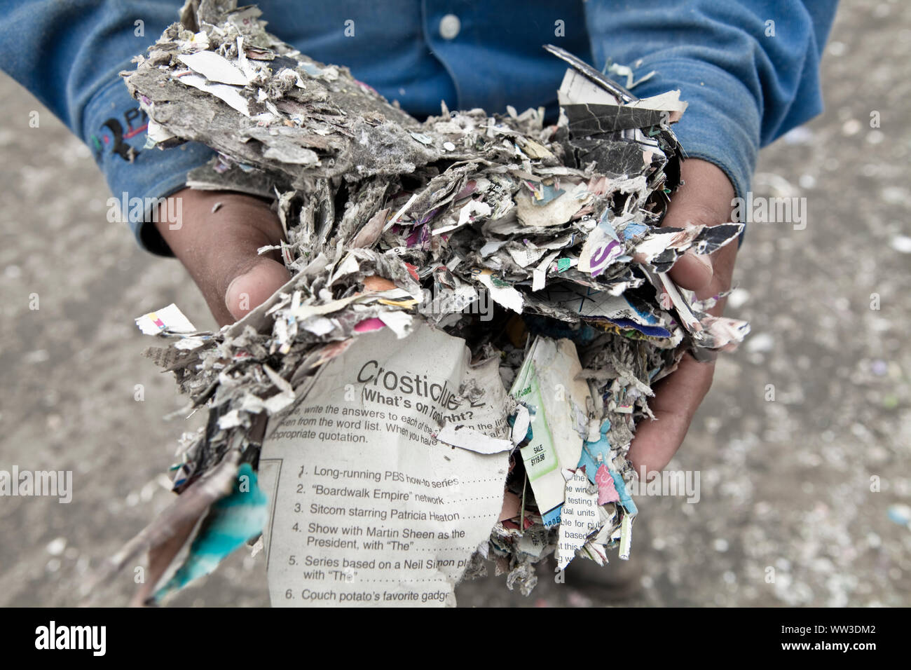 Paper Recycling Industry Stock Photo Alamy