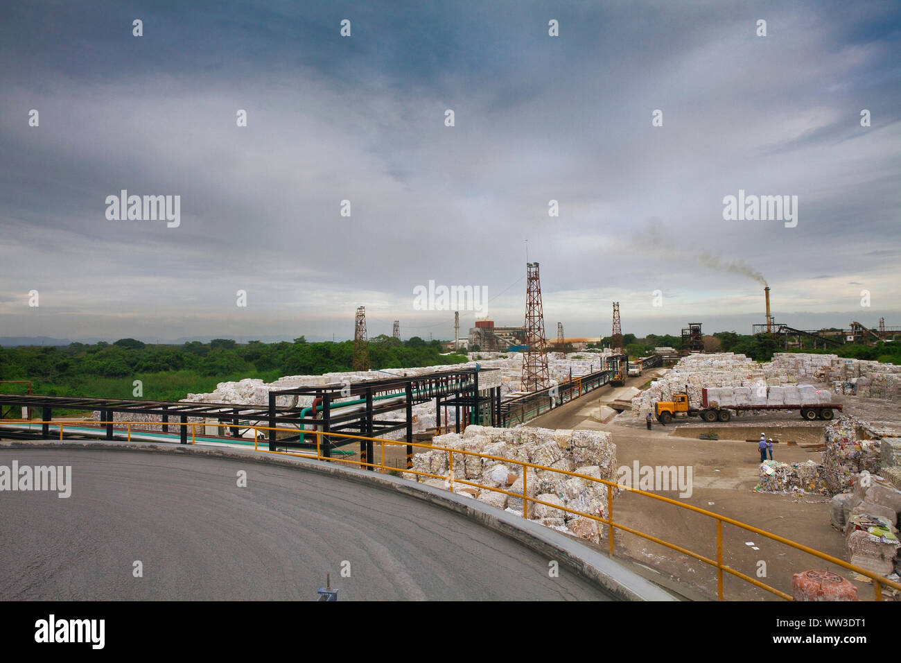 Paper Recycling Industry Stock Photo Alamy