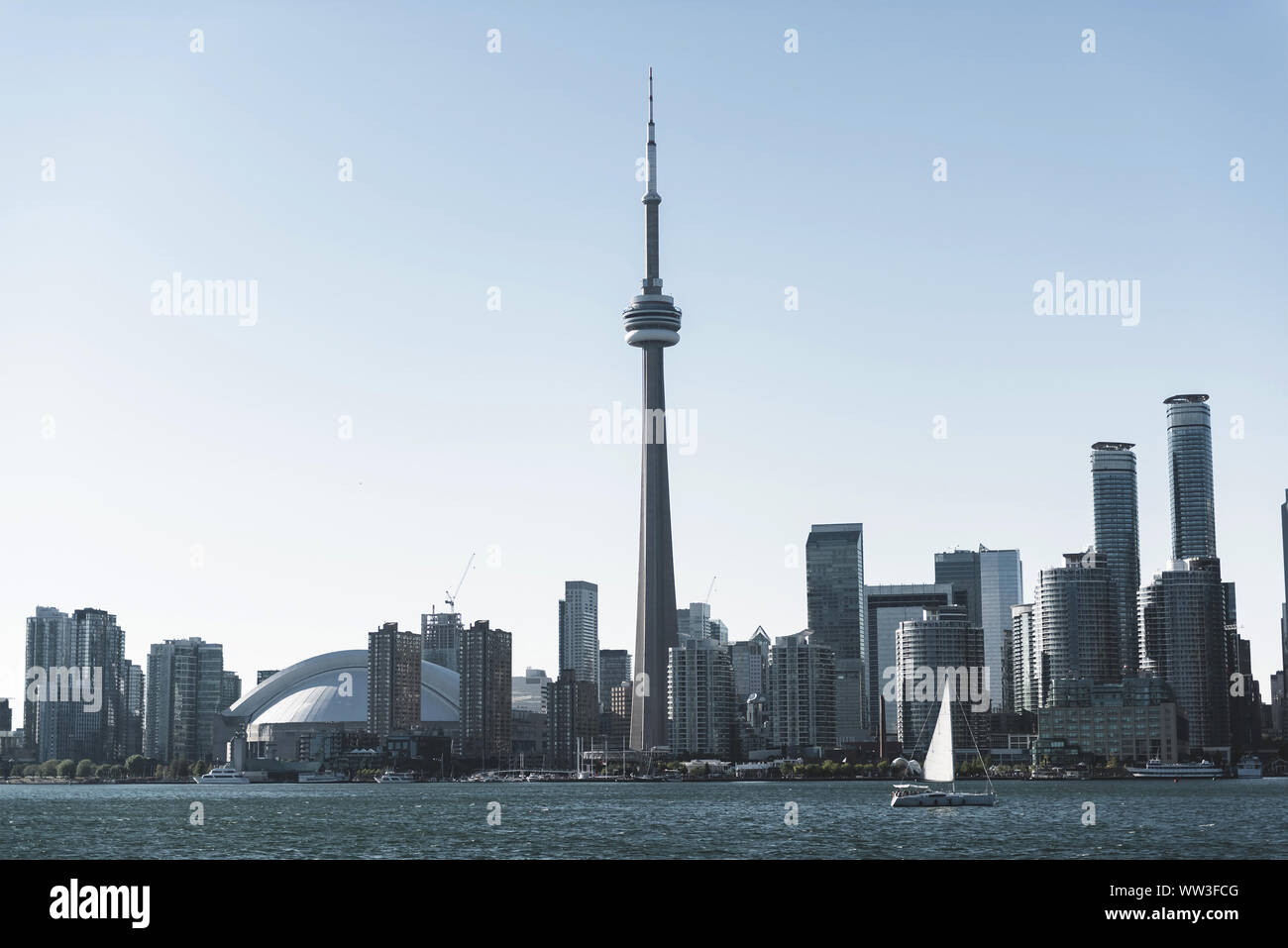 Toronto city skyline, Ontario, Canada Stock Photo