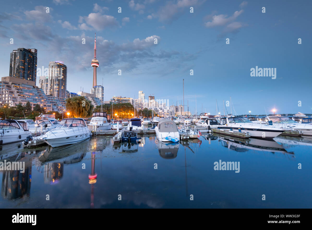 Toronto city skyline and waterfront, Ontario, Canada Stock Photo - Alamy