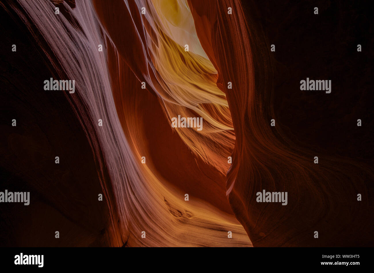 Lower And Upper Antelope Canyon Stock Photo Alamy Lower and upper antelope canyon stock photo alamy