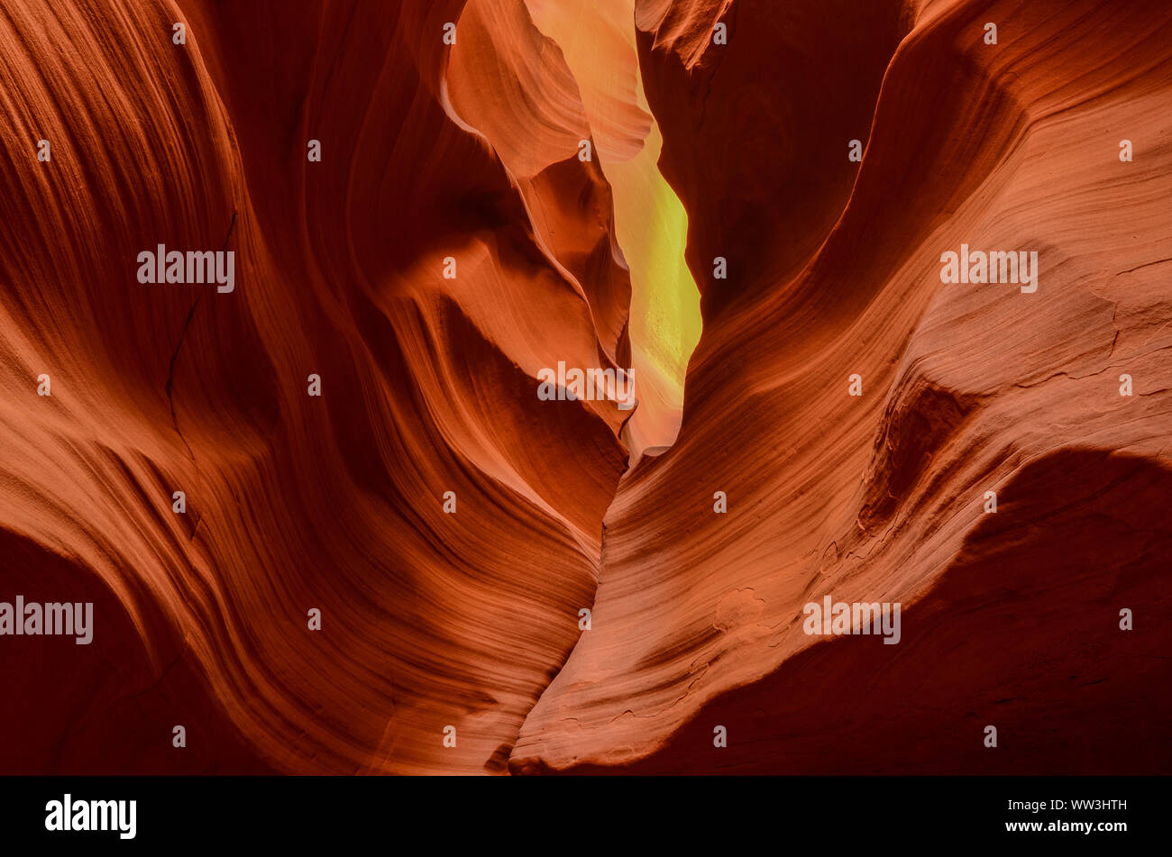 Lower And Upper Antelope Canyon Stock Photo Alamy Lower and upper antelope canyon stock photo alamy