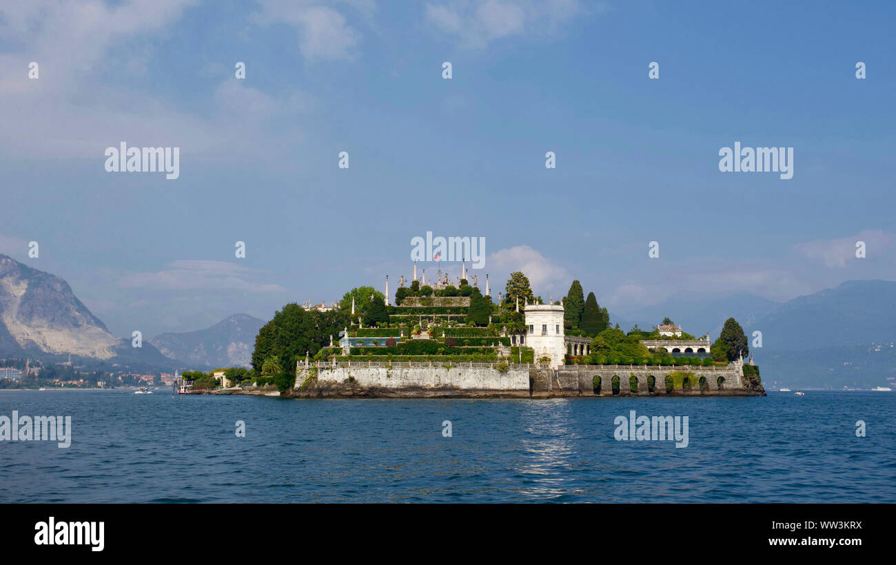 Isola Bella, Lake Maggiore, Italy. Stock Photo