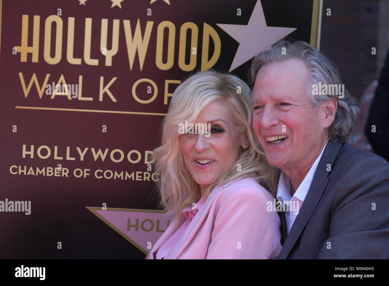 September 12, 2019, Los Angeles, California, U.S: Robert Desiderio attends actress Judith Light star ceremony on the Hollywood Walk of Fame in the Category of Live Theatre/Live Performance, on Thursday, Sept. 12, 2019, in Los Angeles. (Credit Image: © Ringo Chiu/ZUMA Wire) Stock Photo