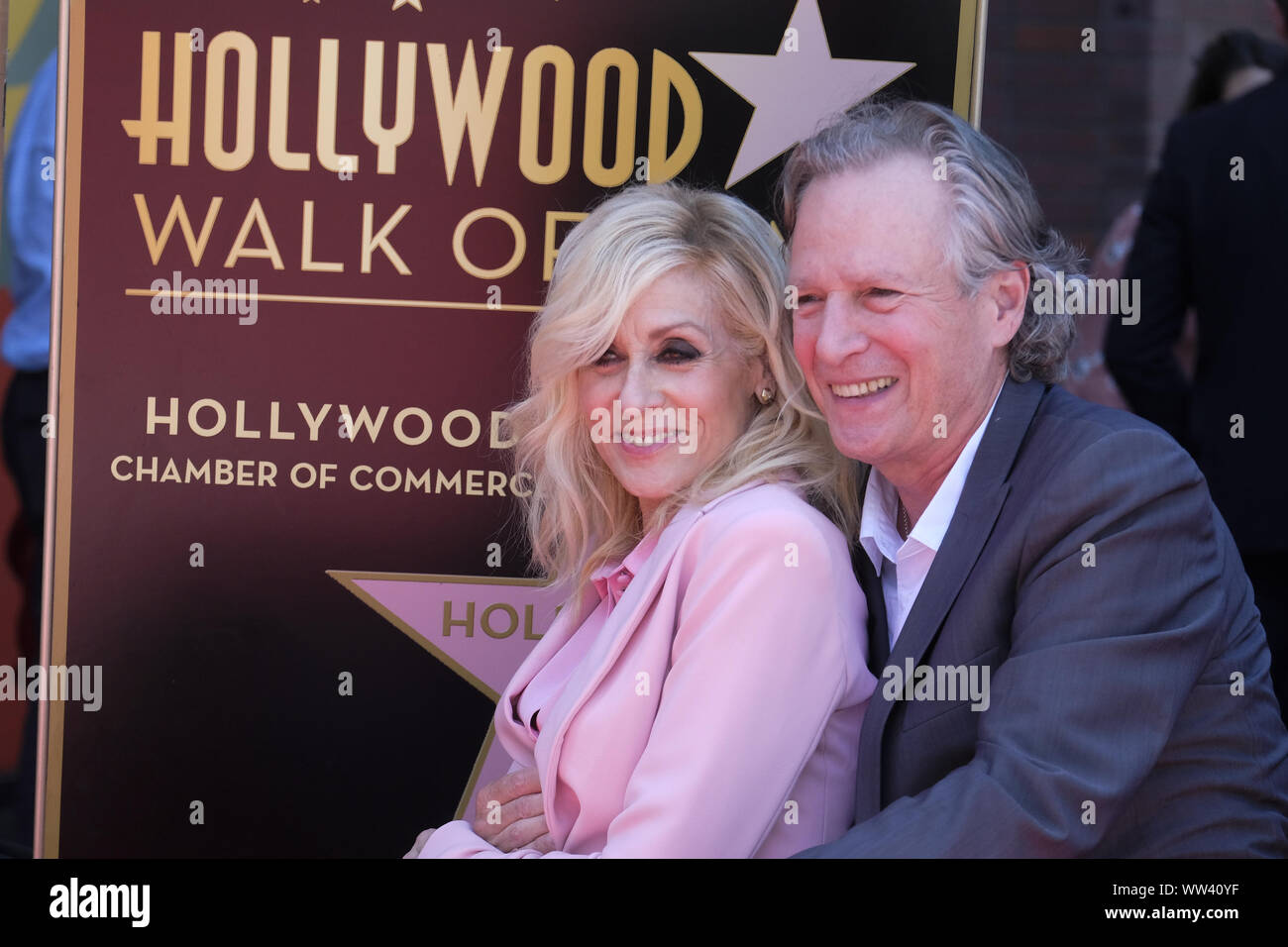 September 12, 2019, Los Angeles, California, U.S: Robert Desiderio attends actress Judith Light star ceremony on the Hollywood Walk of Fame in the Category of Live Theatre/Live Performance, on Thursday, Sept. 12, 2019, in Los Angeles. (Credit Image: © Ringo Chiu/ZUMA Wire) Stock Photo