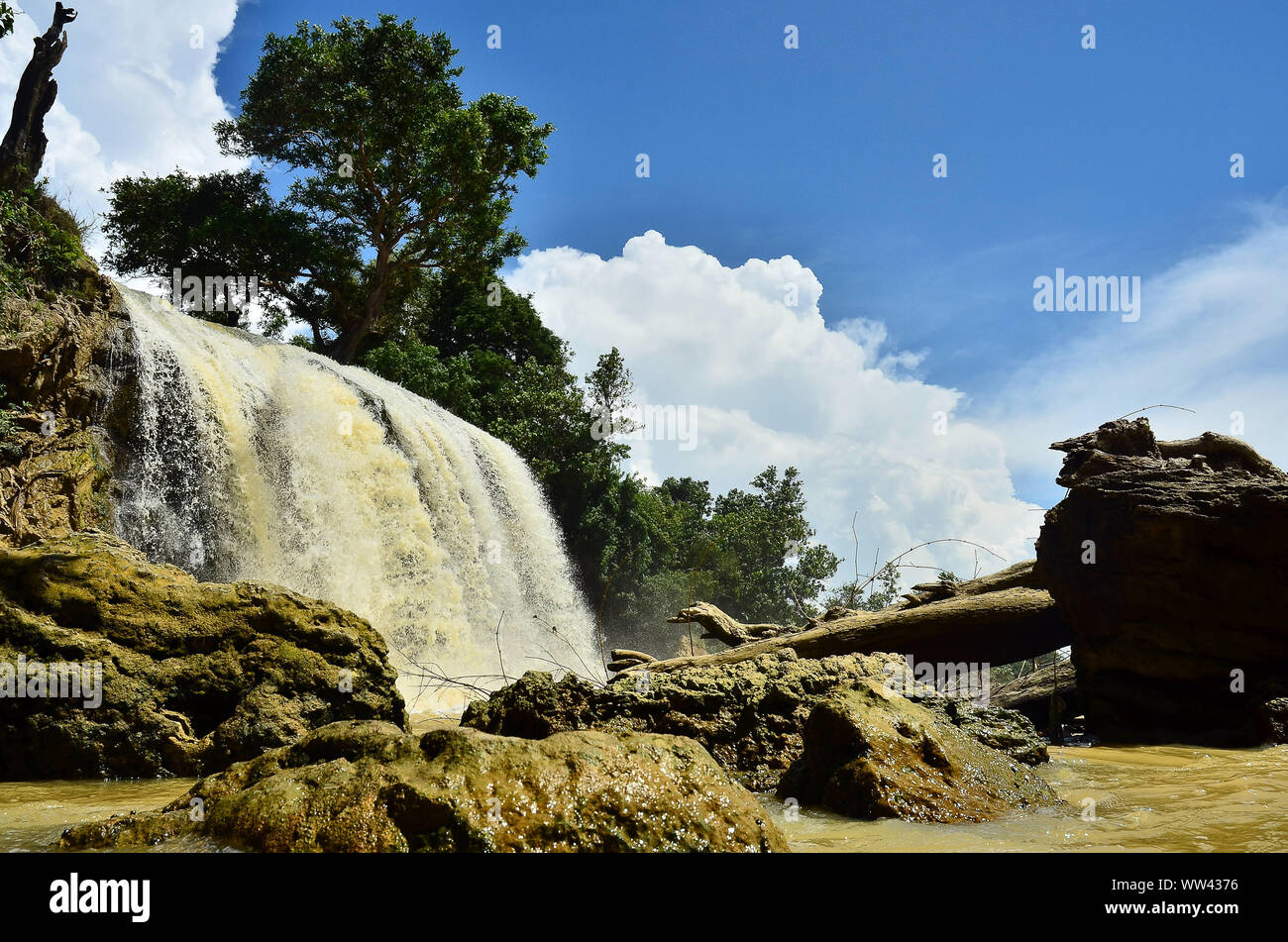 Toroan Waterfall - Madura Island, East Java, Indonesia Stock Photo - Alamy