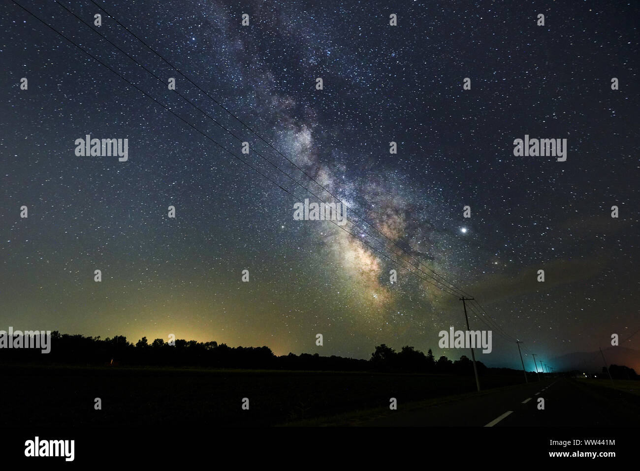 Milky way optical image hi-res stock photography and images - Alamy