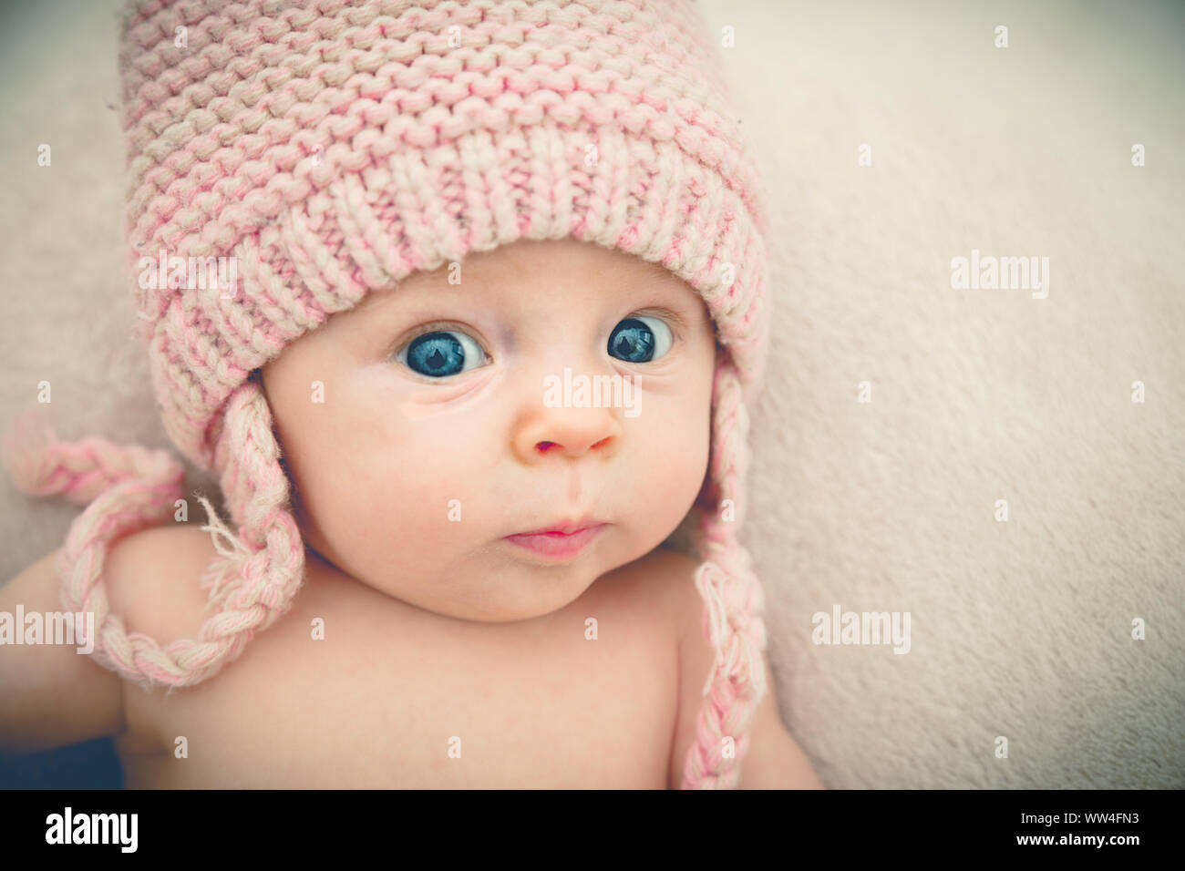 new born portrait Stock Photo Alamy