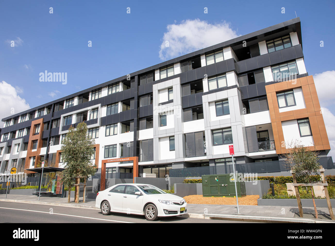 High rise residential units and apartments newly built in Ryde in Sydney,New South Wales