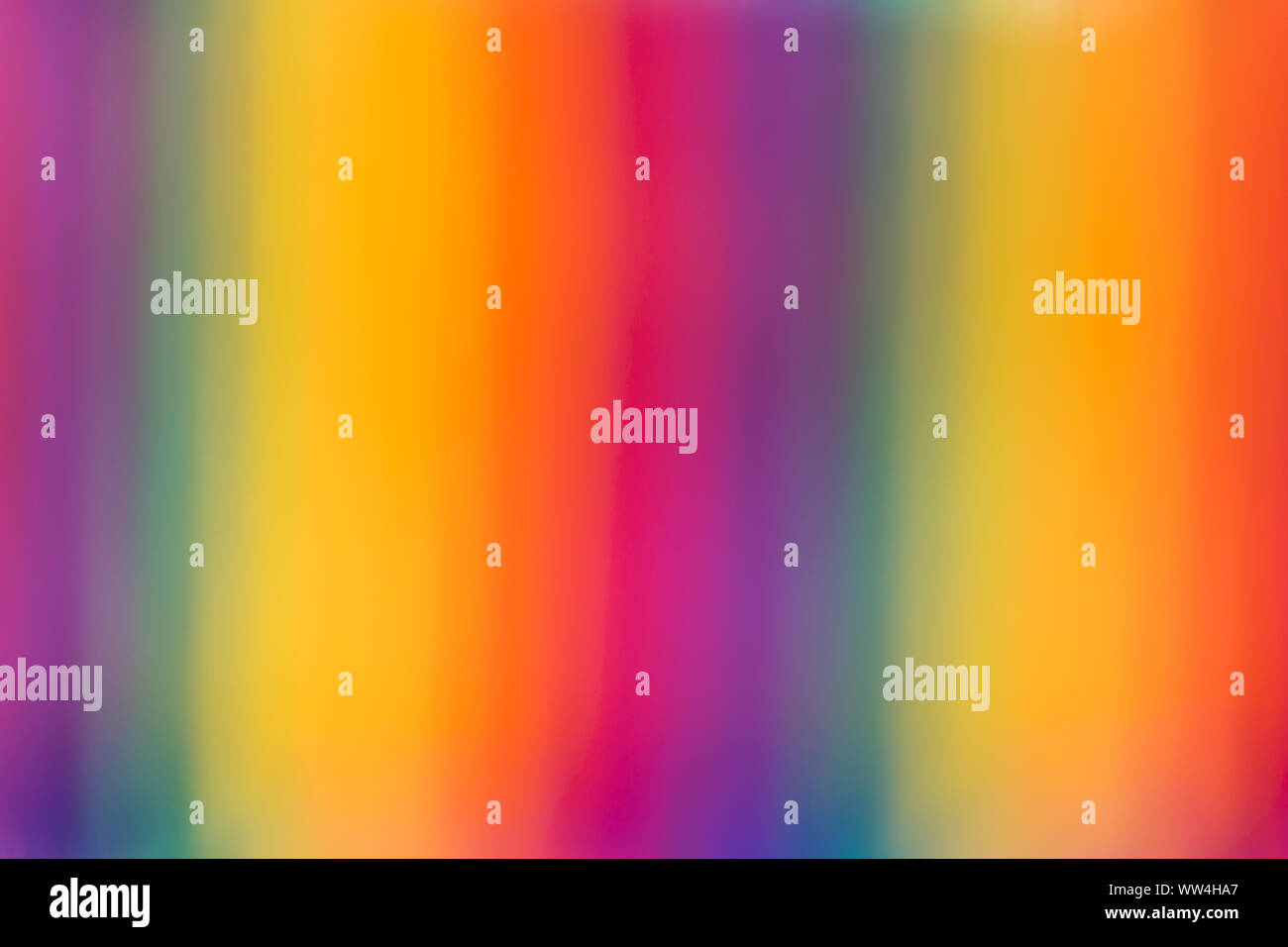 Multicolored defocused textured background with rainbow colors Stock Photo