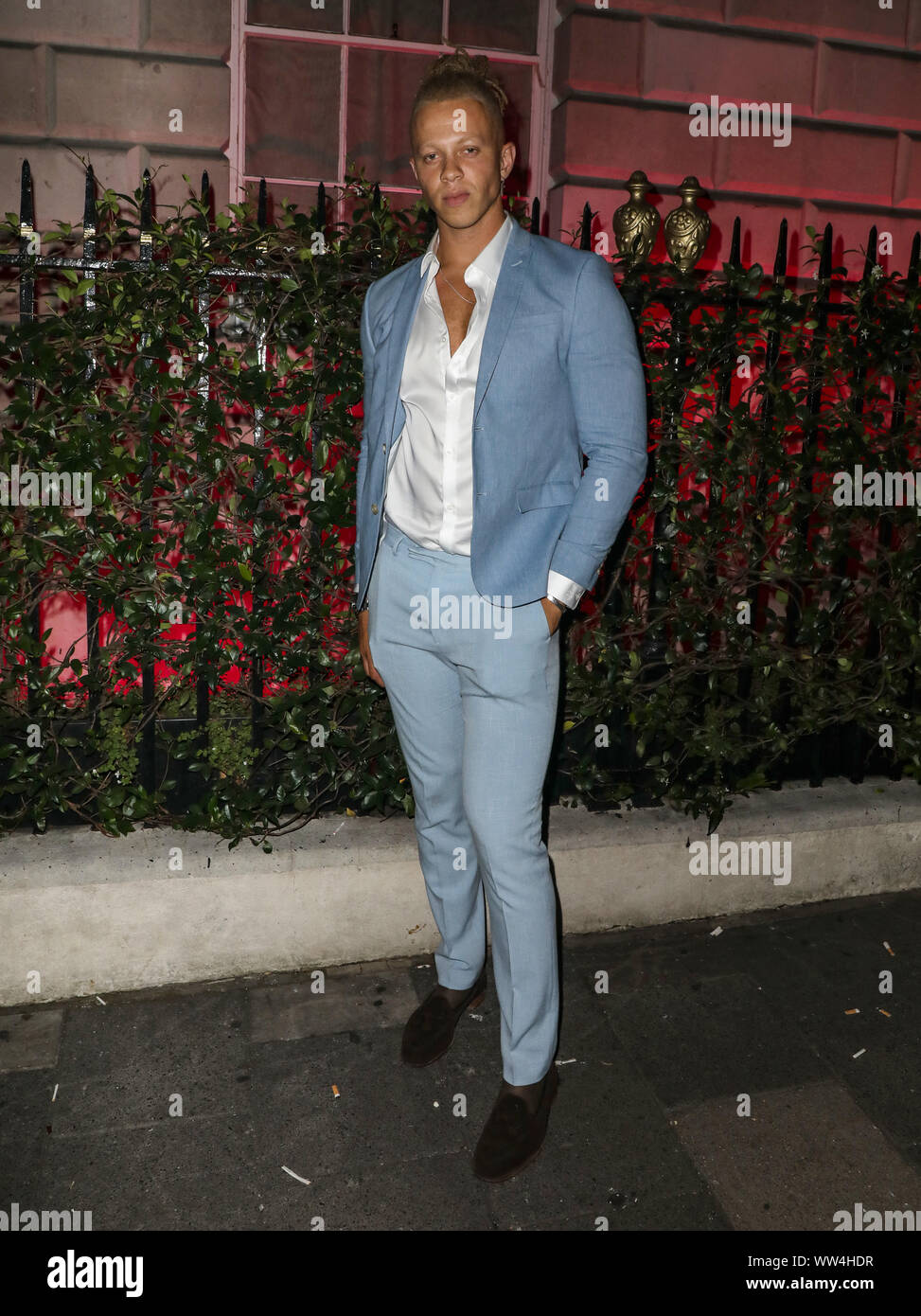 London, UK. 13th Sep, 2019. Chris Jammer attends the LFW: Welcome to The World of Agent Provocateur Party in London. Credit: SOPA Images Limited/Alamy Live News Stock Photo