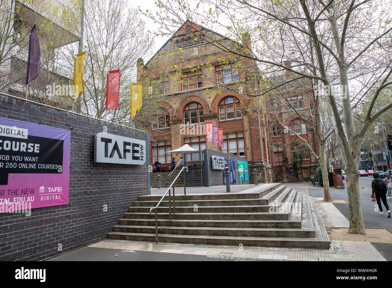 TAFE nsw ultimo campus in Sydney city centre, the educational and training provider,Sydney,Australia Stock Photo