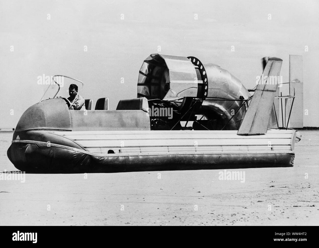 hovercraft, adelaide, australia, 1967 Stock Photo