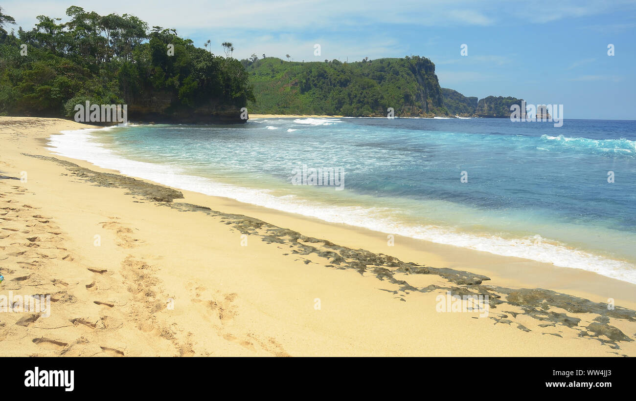 Sanggar Beach - East Java, Indonesia Stock Photo