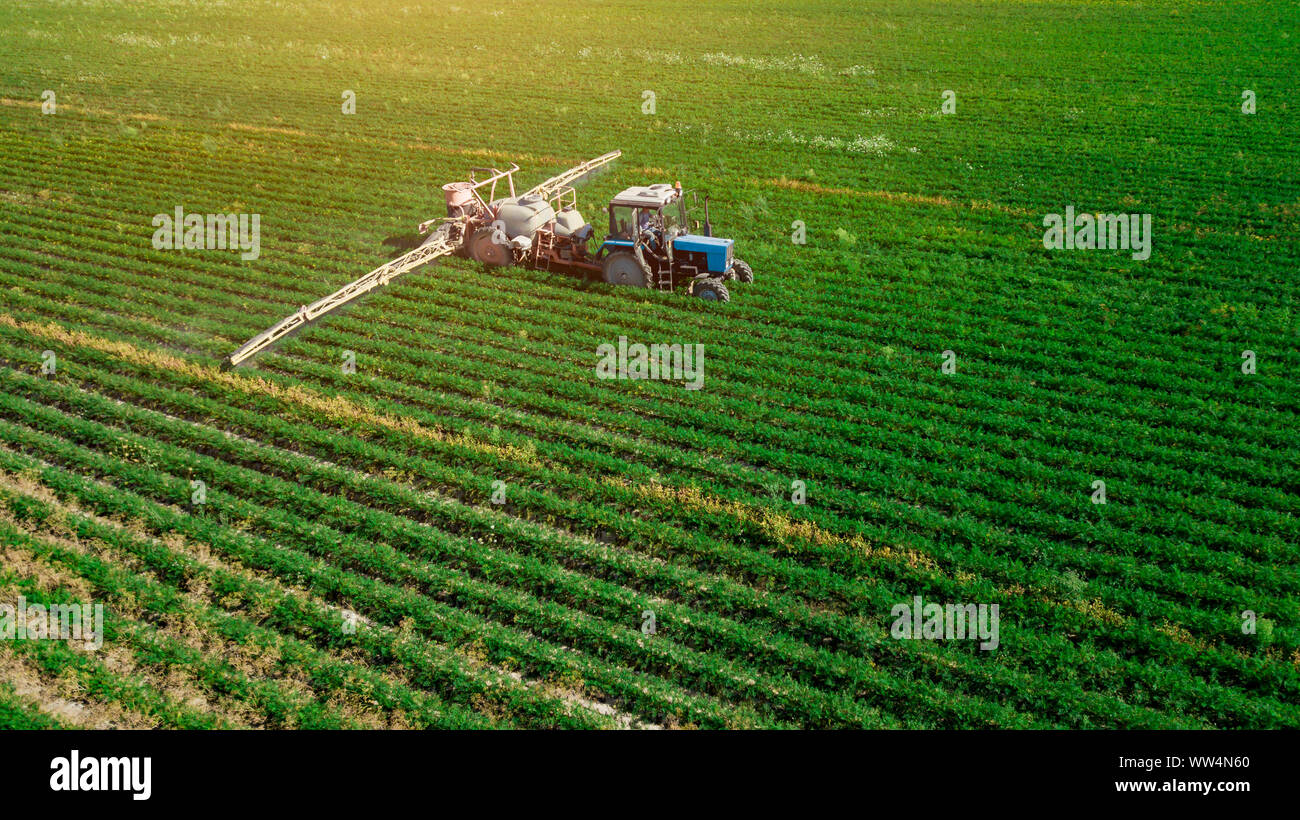 Corn field aerial weed hi-res stock photography and images - Alamy