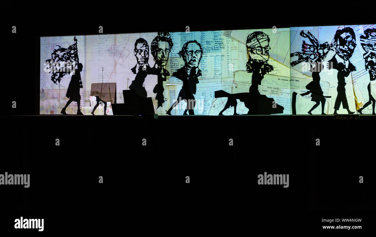 South African artist William Kentridge retrospective exhibition at Cape