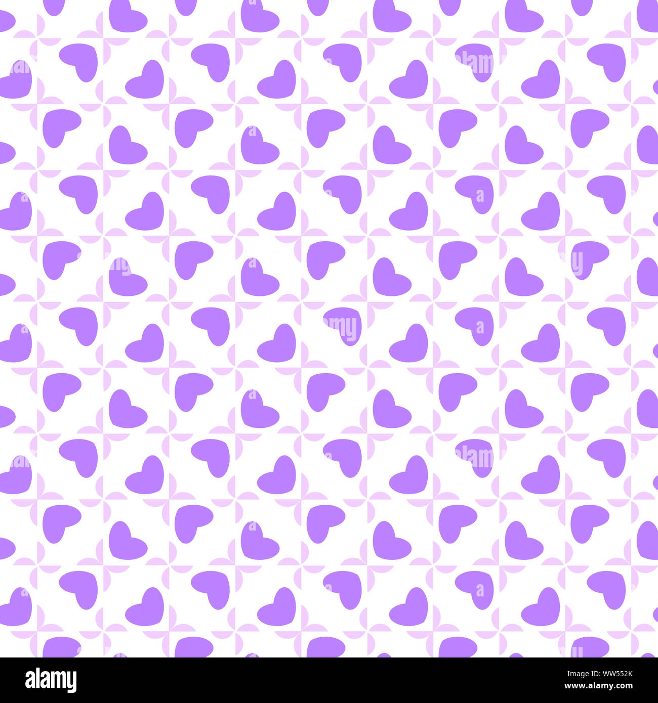 Simple seamless abstract pattern on a white background. Stock Photo