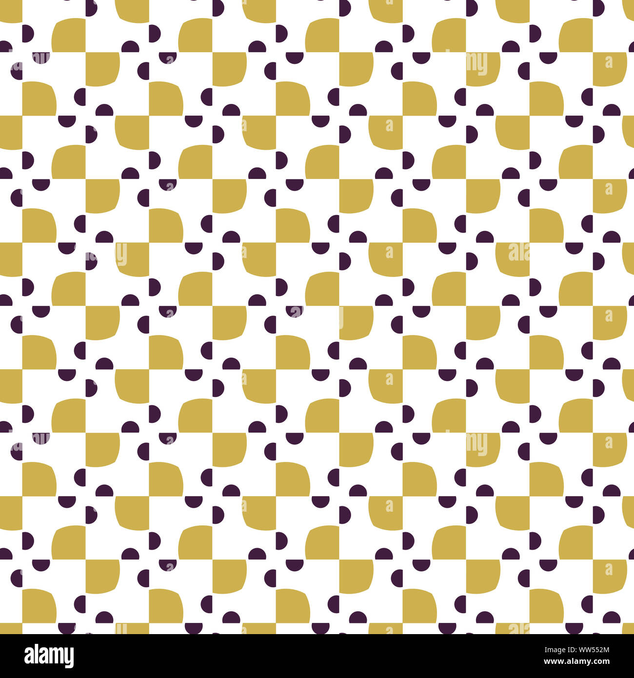 Simple seamless abstract pattern on a white background. Stock Photo