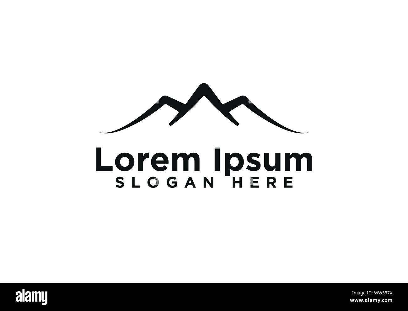 Mountain Logo Designs, Vector Illustration Stock Vector Image & Art - Alamy