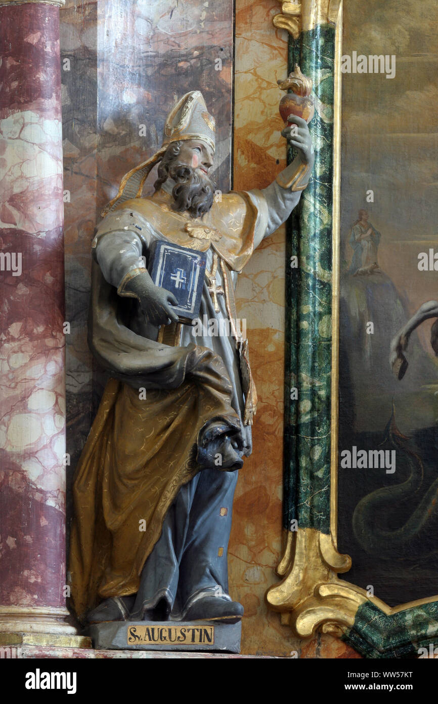 Saint augustine statue hires stock photography and images Alamy