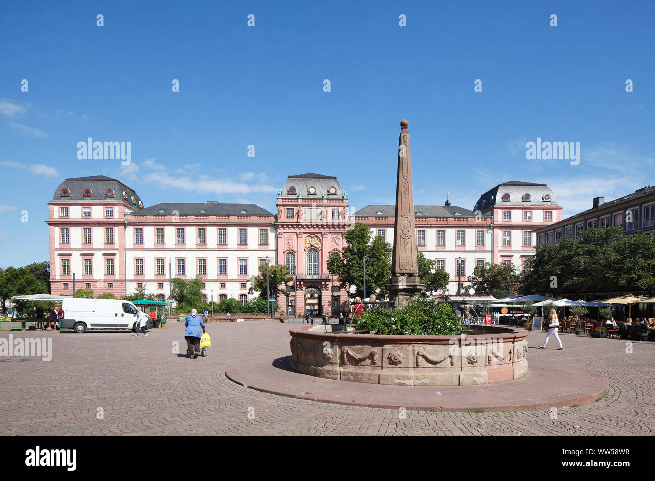 Darmstadt And Square Stock Photos Darmstadt And Square Stock