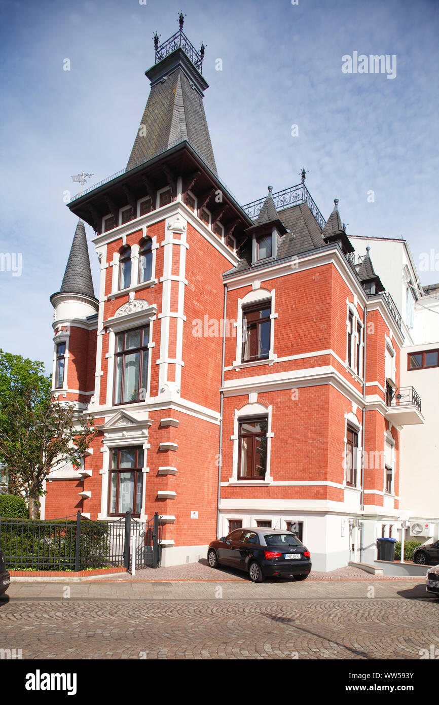 Gründerzeit Villa in Schwachhausen, Bremen, Germany, Europe Stock Photo