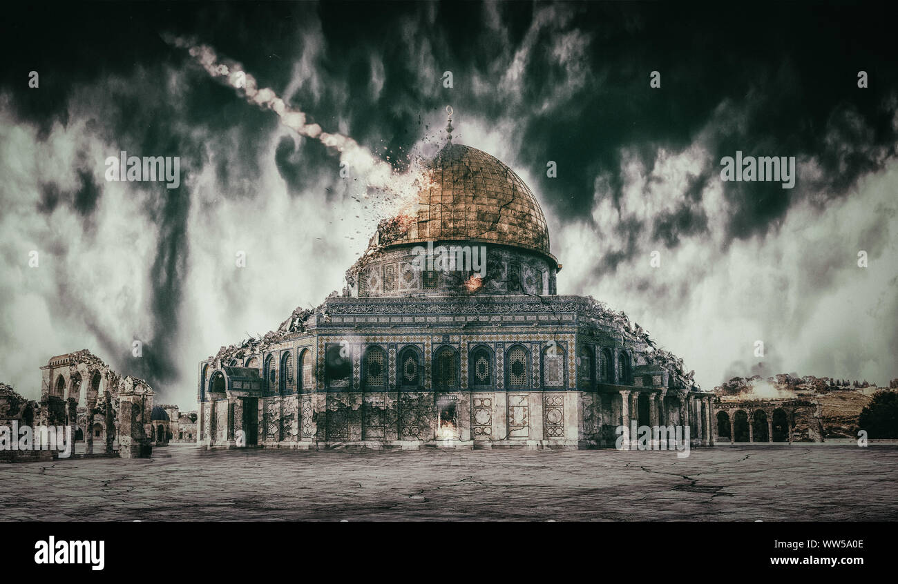 Destruction apocalypse Israel (Jerusalem Stock Photo - Alamy