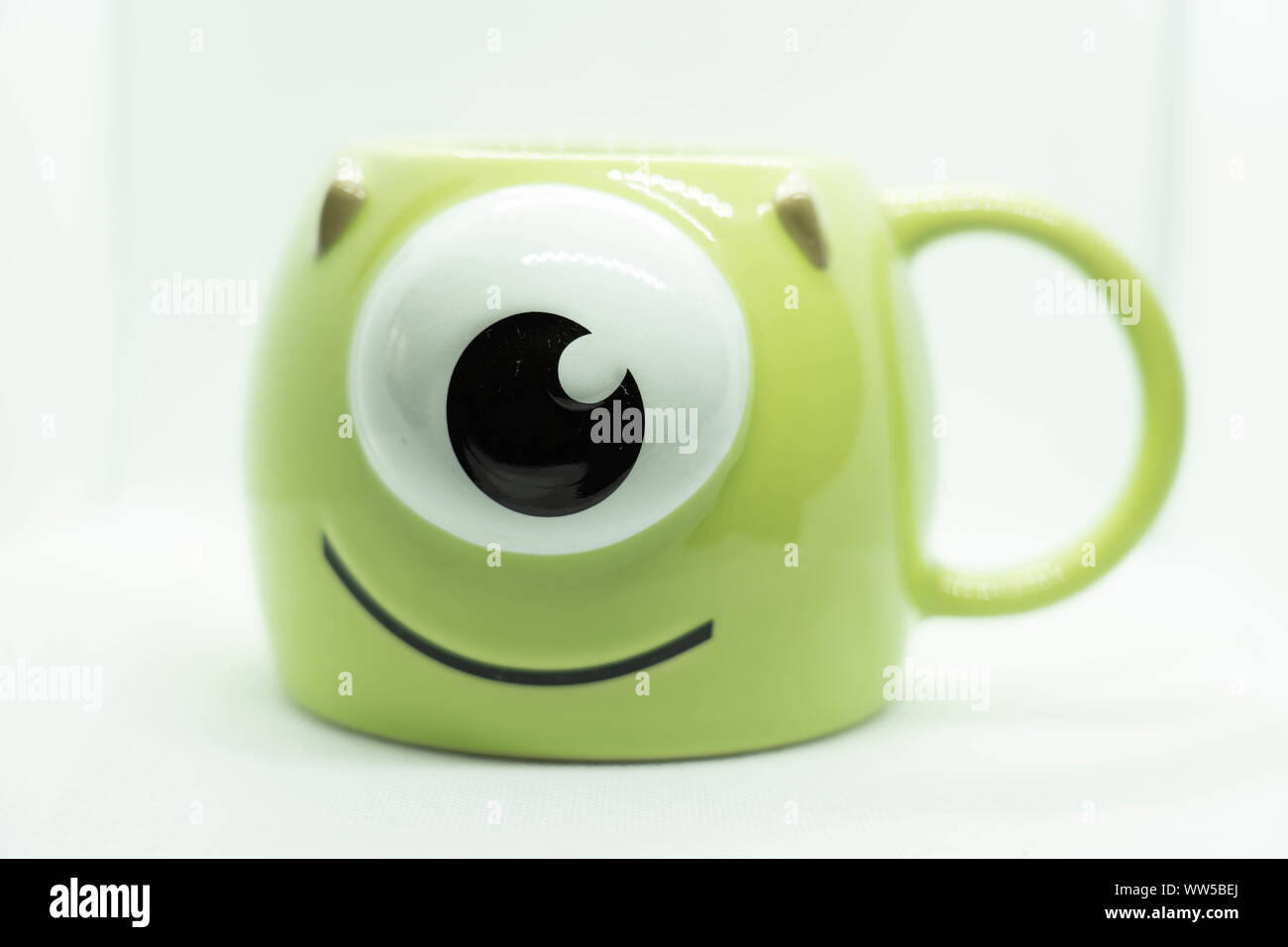 monster inc cup Stock Photo
