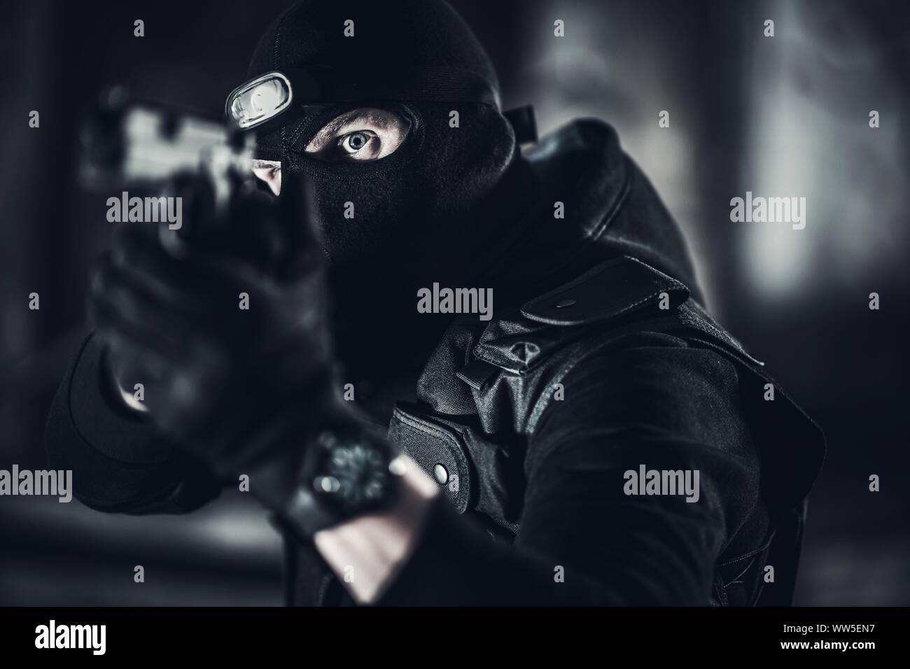 Balaclava mask hires stock photography and images Alamy