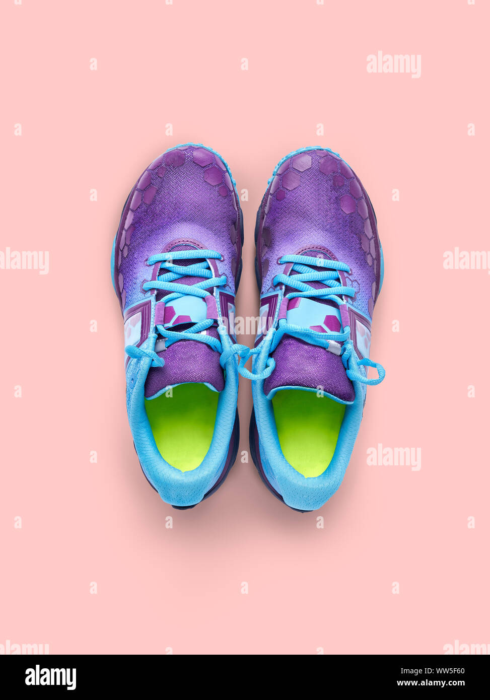 pink and purple trainers