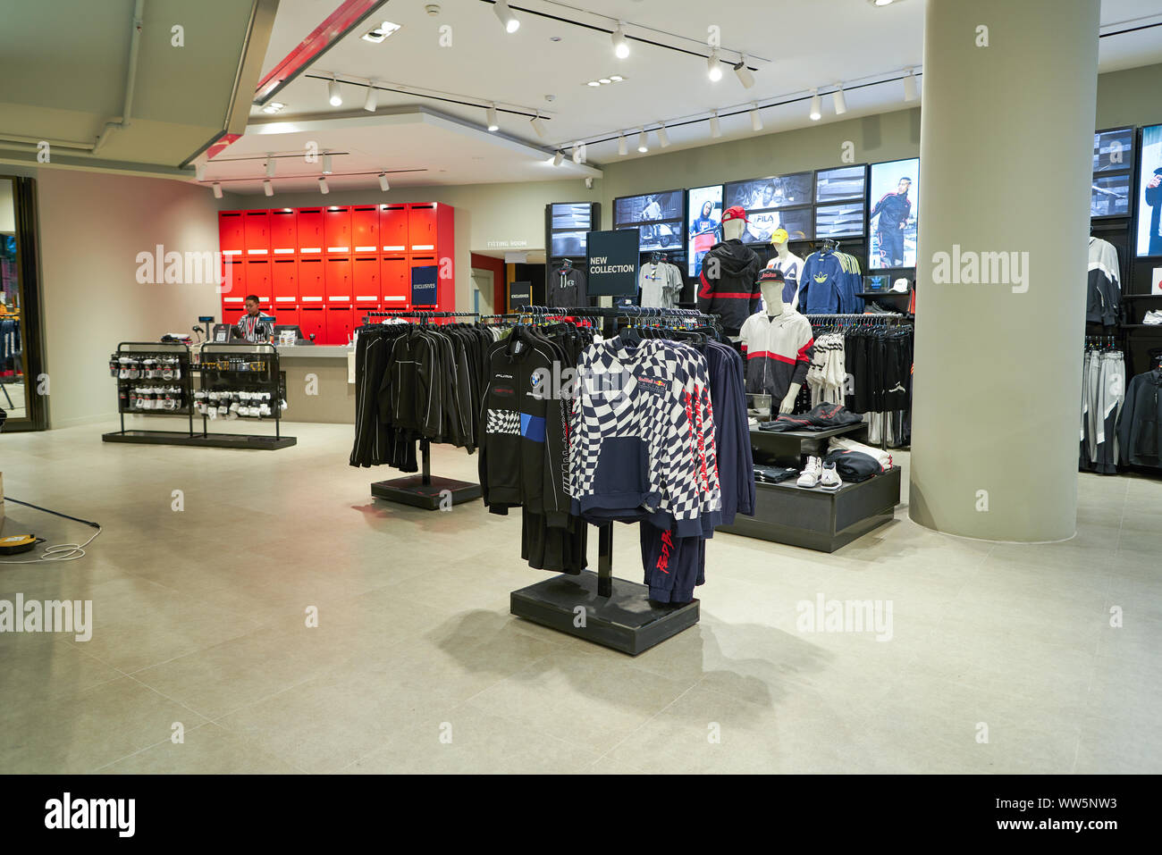 SINGAPORE - CIRCA APRIL, 2019: interior shot of Foot Locker store in Jewel  Changi Airport Stock Photo - Alamy