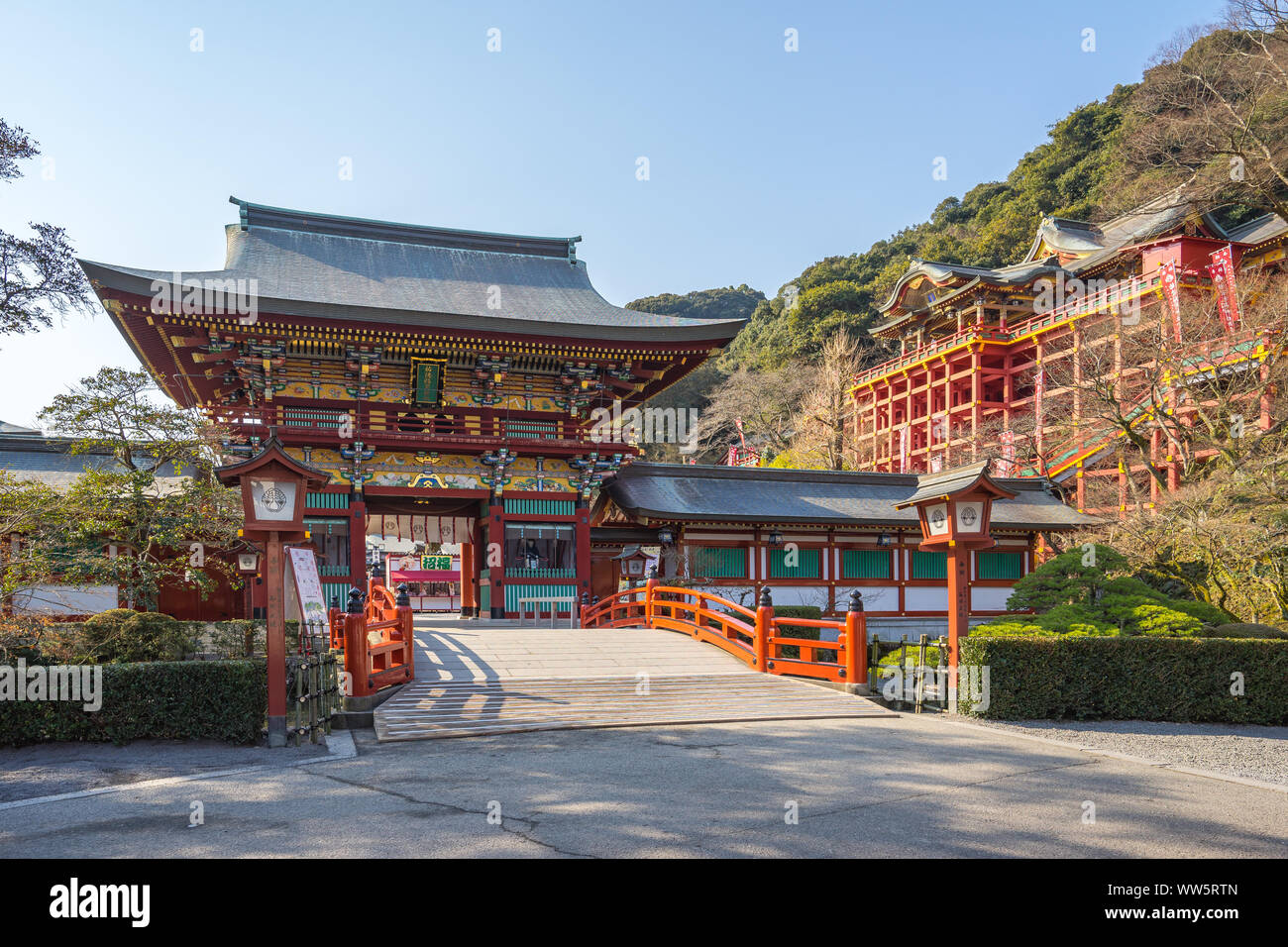 Yutoku Inari shrine landmark in Saga, Japan. Stock Photo