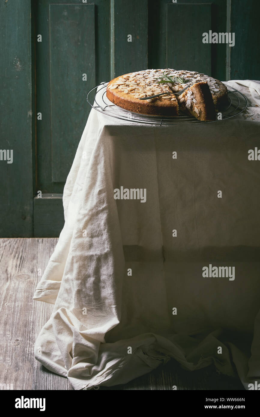 Gluten free almond cake Stock Photo - Alamy