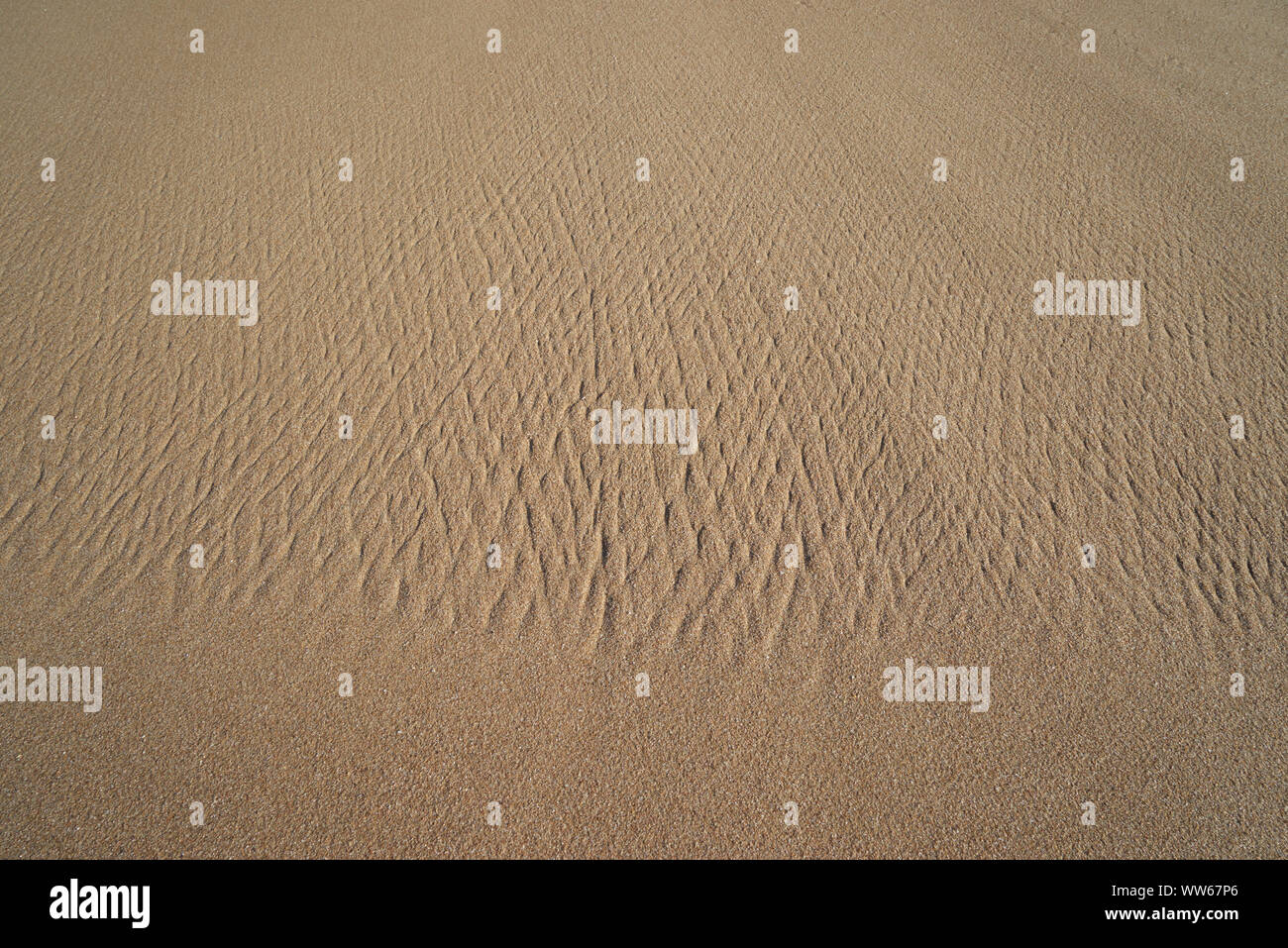Structure in sand Stock Photo