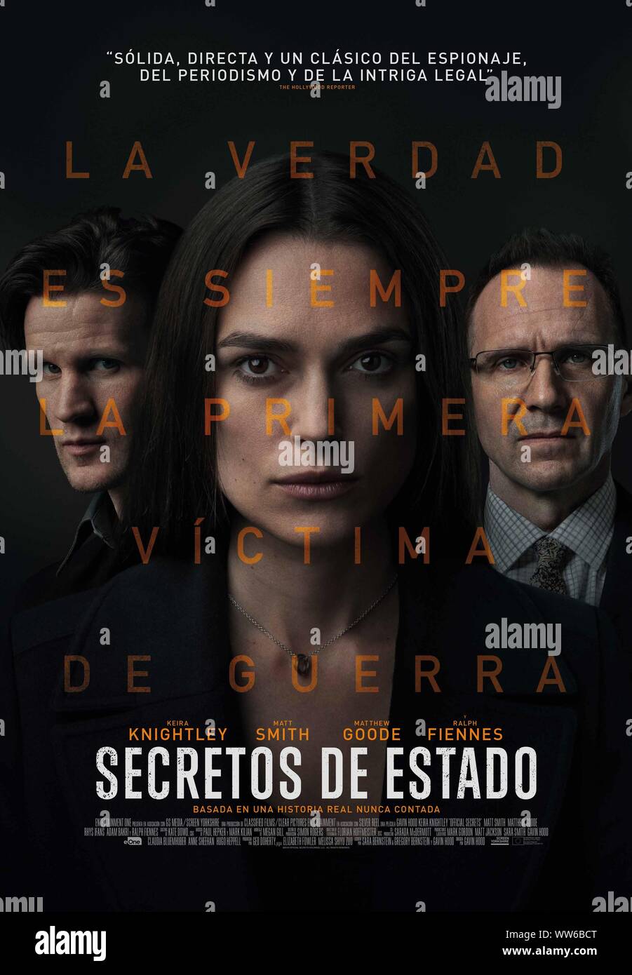 OFFICIAL SECRETS (2019), directed by GAVIN HOOD. Credit: Clear Pictures 