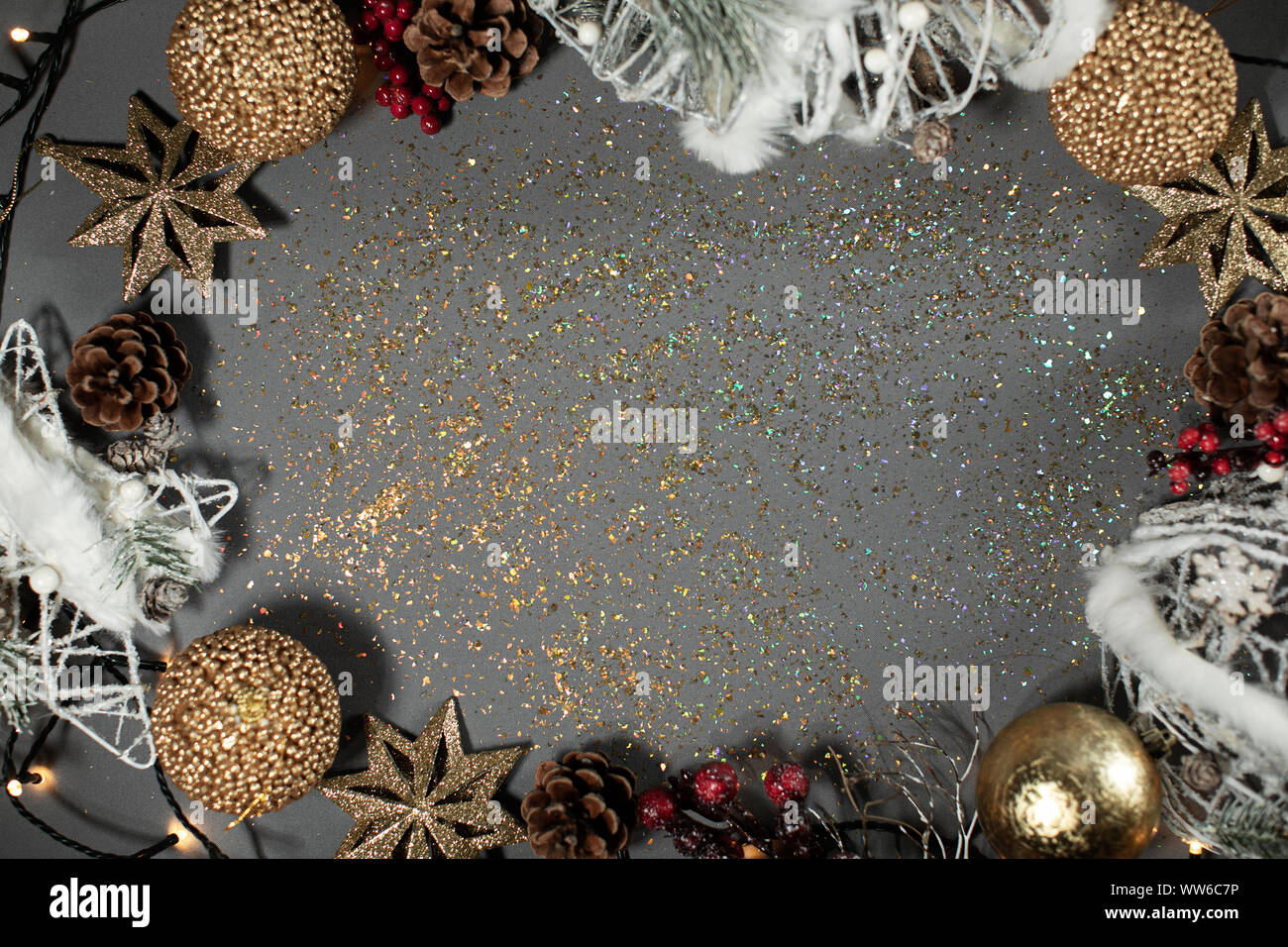 Happy New Year 2020. Symbol from number 2020 on gray background Stock ...