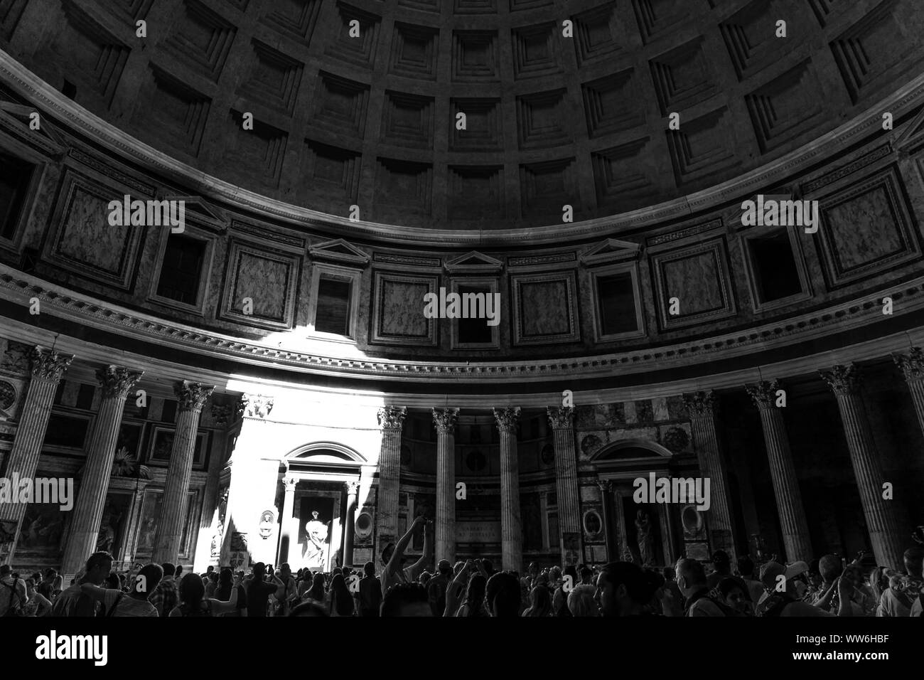 Pantheon in Rome Stock Photo