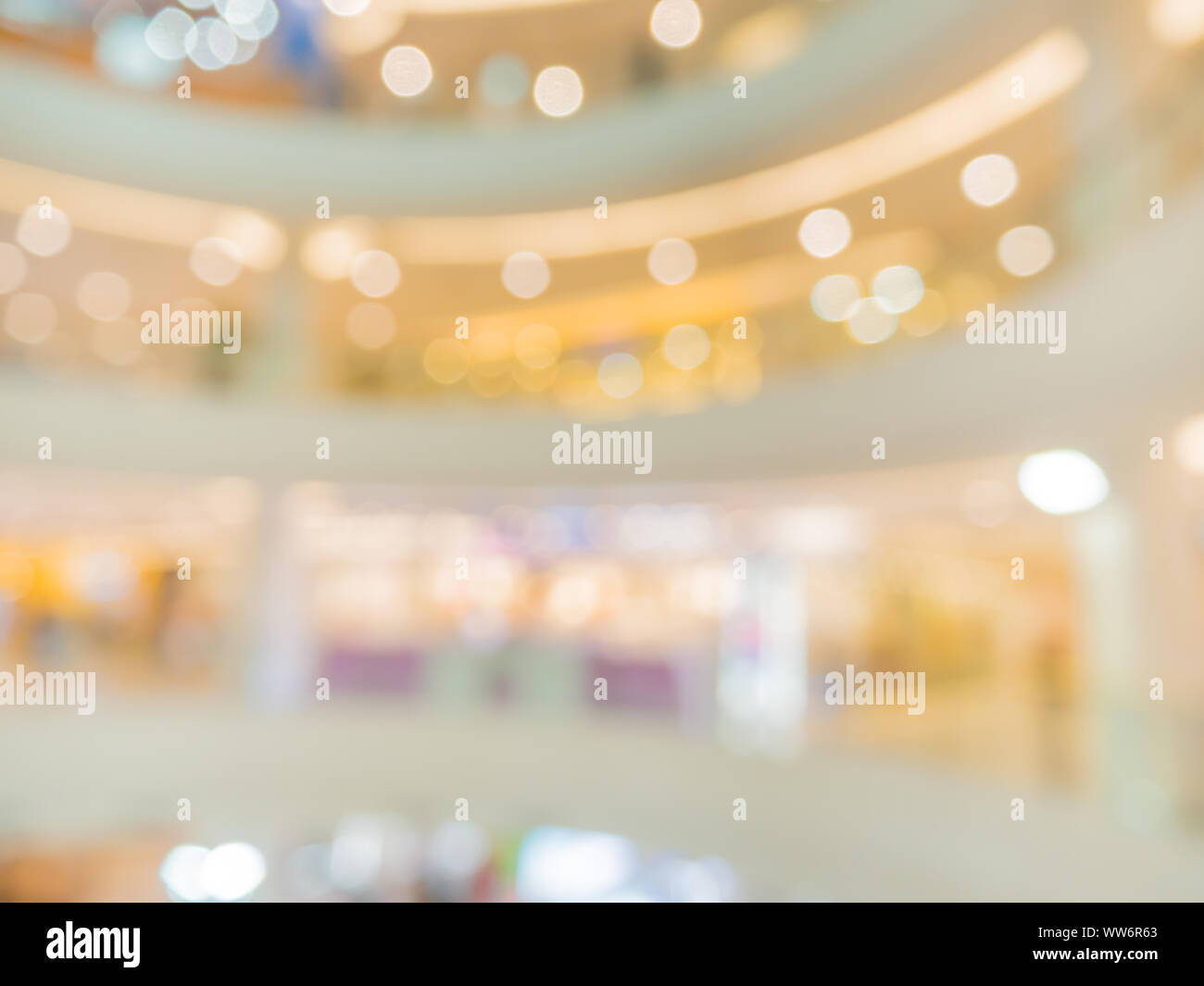 Motion blurr shopping mall hi-res stock photography and images - Alamy