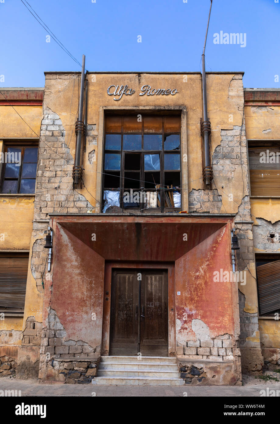 Former apartments for Alpha Romeo from the italian colonial times built ...